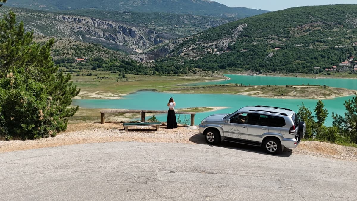 Three Lakes Tour — Blue, Red & Green Lake Imotski
